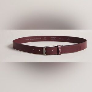 TED BAKER London Leather Hender OXBLOOD Men's Size 30 Waist